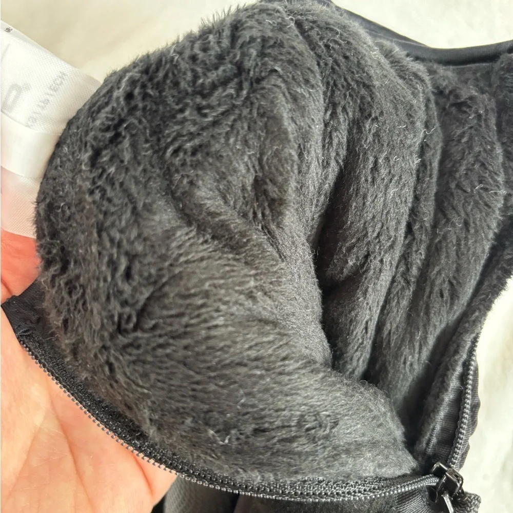 NWT Head Toddler Winter Black Mittens with Blue Highlights Gloves Size XS(2T-4T)